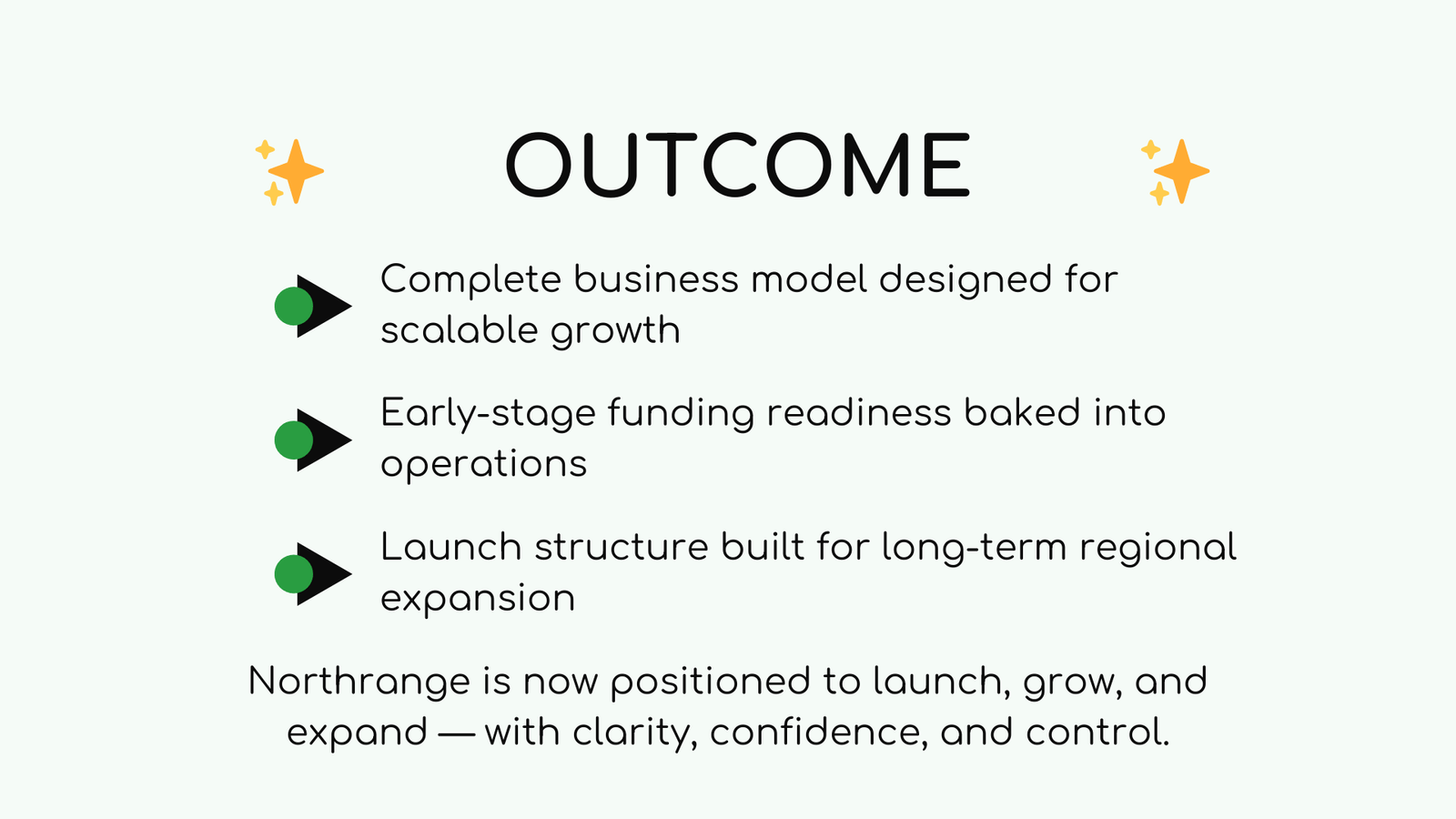 Northrange Transport 5 Outcome